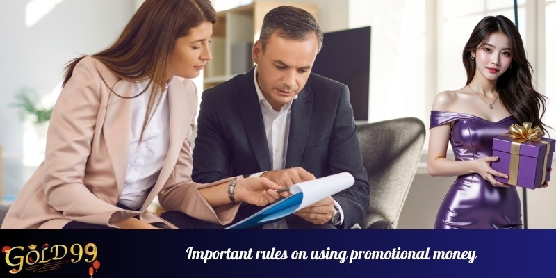 Important rules on using promotional money