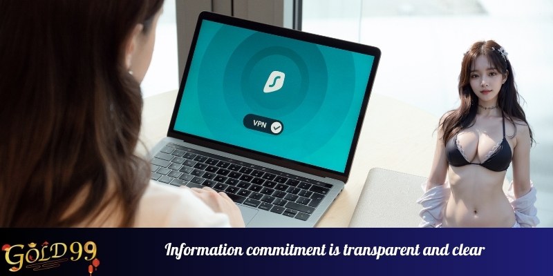 Information commitment is transparent and clear