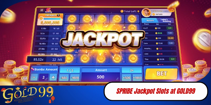SPRIBE Jackpot Slots at GOLD99