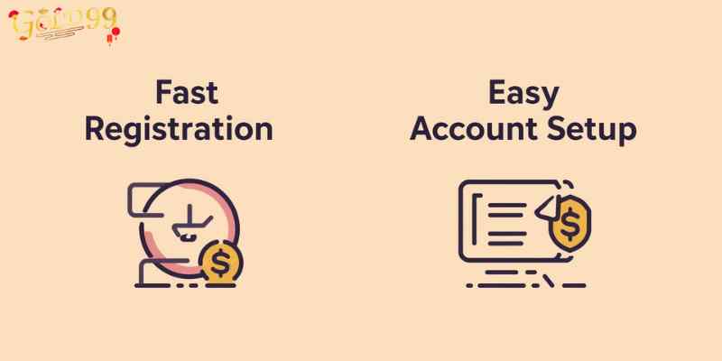 Creating an account should take only a few minutes.